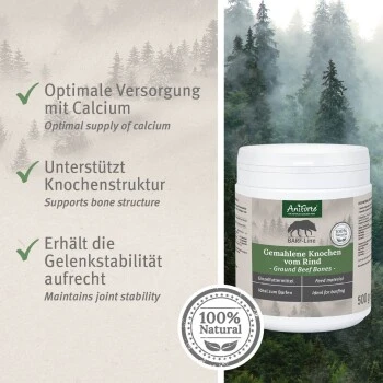 Aniforte BARF-Line Gemahlene Knochen 500 G 3 Aniforte BARF-Line Gemahlene Knochen 500 G – Bild 3
