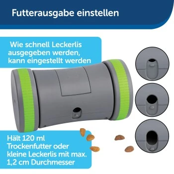PetSafe Selbstbewegendes Belohnungsspielzeug Kibble Chase 5 PetSafe Selbstbewegendes Belohnungsspielzeug Kibble Chase – Bild 5
