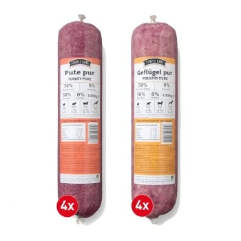 ProCani SIMPLE BARF Geflügel Paket 8x1000g