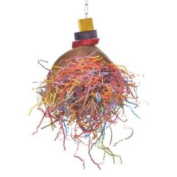 HappyBird Papageienspielzeug Coconut Fun I 1 HappyBird Papageienspielzeug Coconut Fun I