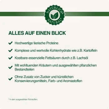 REAL NATURE Adult Mixpaket 6x400g Mixpaket 1 3 REAL NATURE Adult Mixpaket 6x400g Mixpaket 1 – Bild 3