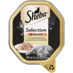 Sheba Selection In Sauce Mit Poulardehäppchen 22 X 85g