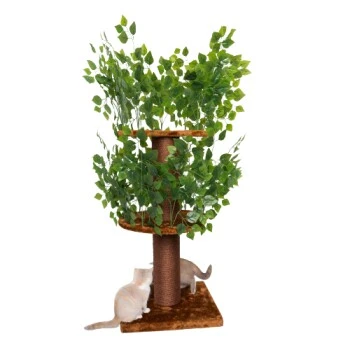 RHR Quality Kratzbaum Design Natural Leaves 1 RHR Quality Kratzbaum Design Natural Leaves
