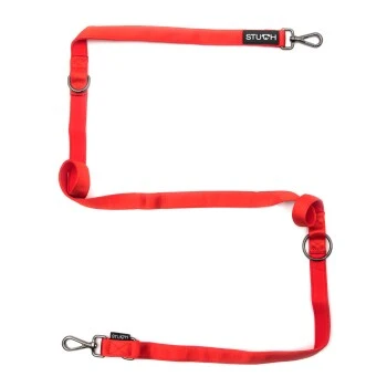 STUCH Hundeleine - Führleine - Medium Rot 1 STUCH Hundeleine - Führleine - Medium Rot