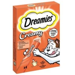 Dreamies Creamy Snack 11x4x10g Huhn
