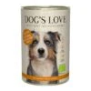 DOG'S LOVE BIO 6x400g Pute Mit Amaranth & Kürbis