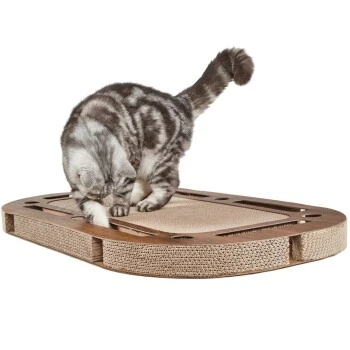 Canadian Cat Company Katzenspielplatz PlayPlate Braun 3 Canadian Cat Company Katzenspielplatz PlayPlate Braun – Bild 3