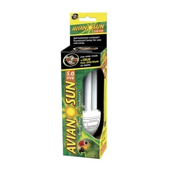 ZooMed Zoo Med AvianSun 5.0 Bird 26W 1 ZooMed Zoo Med AvianSun 5.0 Bird 26W