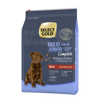 SELECT GOLD Complete Maxi Junior Rind 4 Kg 1 SELECT GOLD Complete Maxi Junior Rind 4 Kg