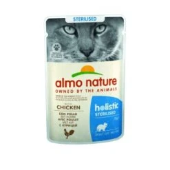 Almo Nature Almo Holistic Sterilised 30x70g Mit Huhn