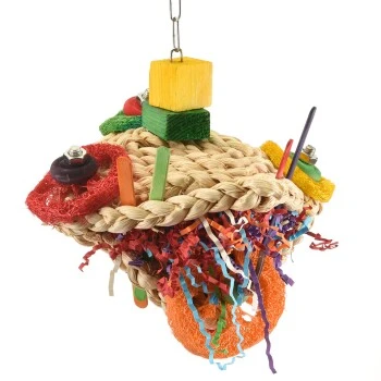 HappyBird Papageienspielzeug Happy Frog 6 HappyBird Papageienspielzeug Happy Frog – Bild 6