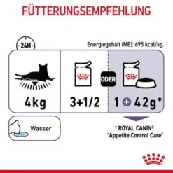 ROYAL CANIN Appetite Control Care 12 X 85 G -Ruffwear Verkäufe 69b721e4d82df800ee6648830282589f7444e107 1344684 5