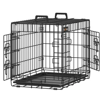 FEANDREA XL Hundekäfig Mit 2 Türen 61 Cm, 43,5 Cm, 50,5 Cm 1 FEANDREA XL Hundekäfig Mit 2 Türen 61 Cm, 43,5 Cm, 50,5 Cm