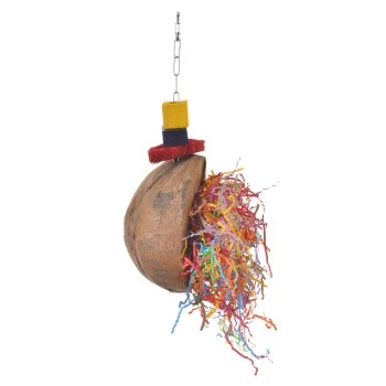 HappyBird Papageienspielzeug Coconut Fun I 2 HappyBird Papageienspielzeug Coconut Fun I – Bild 2