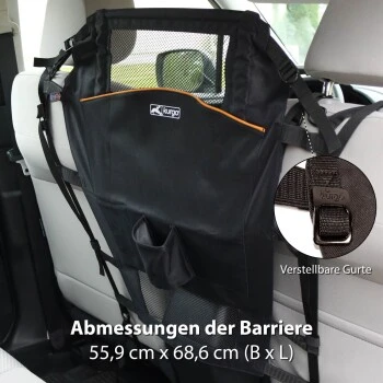 Kurgo Rücksitz-Trennwand Für Hunde, Schwarz 5 Kurgo Rücksitz-Trennwand Für Hunde, Schwarz – Bild 5