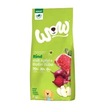 WOW Adult Rind Mit Apfel 6 Kg 1 WOW Adult Rind Mit Apfel 6 Kg