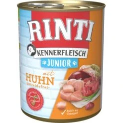 RINTI Kennerfleisch Junior Huhn 12x800 G