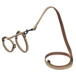 MORE FOR Katzengeschirr Baumwolle Mit Leine S-M