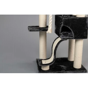 RHR Quality RHRQuality Kratzbaum Kilimandjaro De Luxe PLUS Creme/ Schwarz 2 RHR Quality RHRQuality Kratzbaum Kilimandjaro De Luxe PLUS Creme/ Schwarz – Bild 2