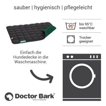 Doctor Bark Wendedecke Grau/ Grün M 4 Doctor Bark Wendedecke Grau/ Grün M – Bild 4