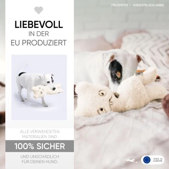 Freudentier Nachhaltiges Hundespielzeug Daniel 5 Freudentier Nachhaltiges Hundespielzeug Daniel – Bild 5