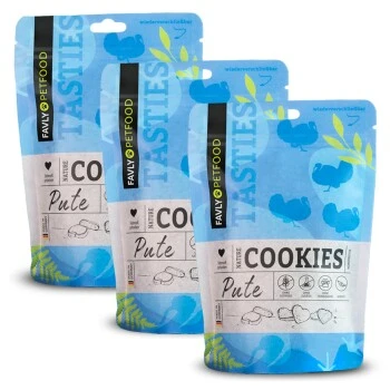 FAVLY Petfood Nature Cookies Pute 360 G 1 FAVLY Petfood Nature Cookies Pute 360 G