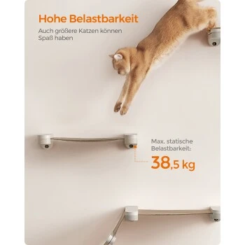FEANDREA Clickat Katzenmöbel 3er Set, Für Die Wand 7 FEANDREA Clickat Katzenmöbel 3er Set, Für Die Wand – Bild 7