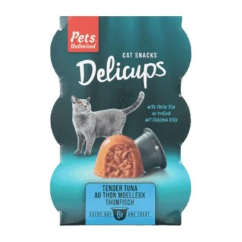 Pets Unlimited Delicups 8x6x22g Thunfisch 1 Pets Unlimited Delicups 8x6x22g Thunfisch